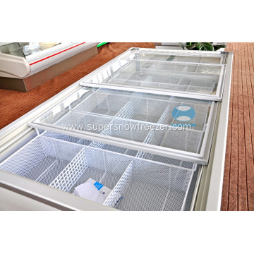 Sliding Glass Door Refrigerator Freezer